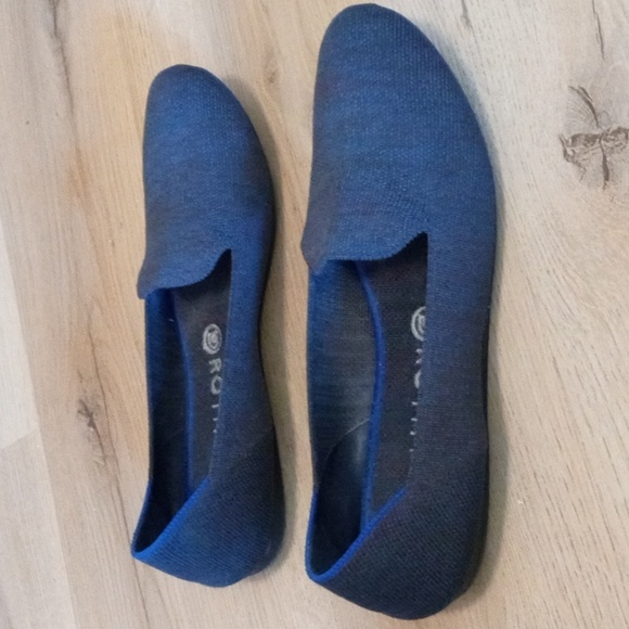 Rothys The Loafer in size 10 Navy Blue - Picture 2 of 6